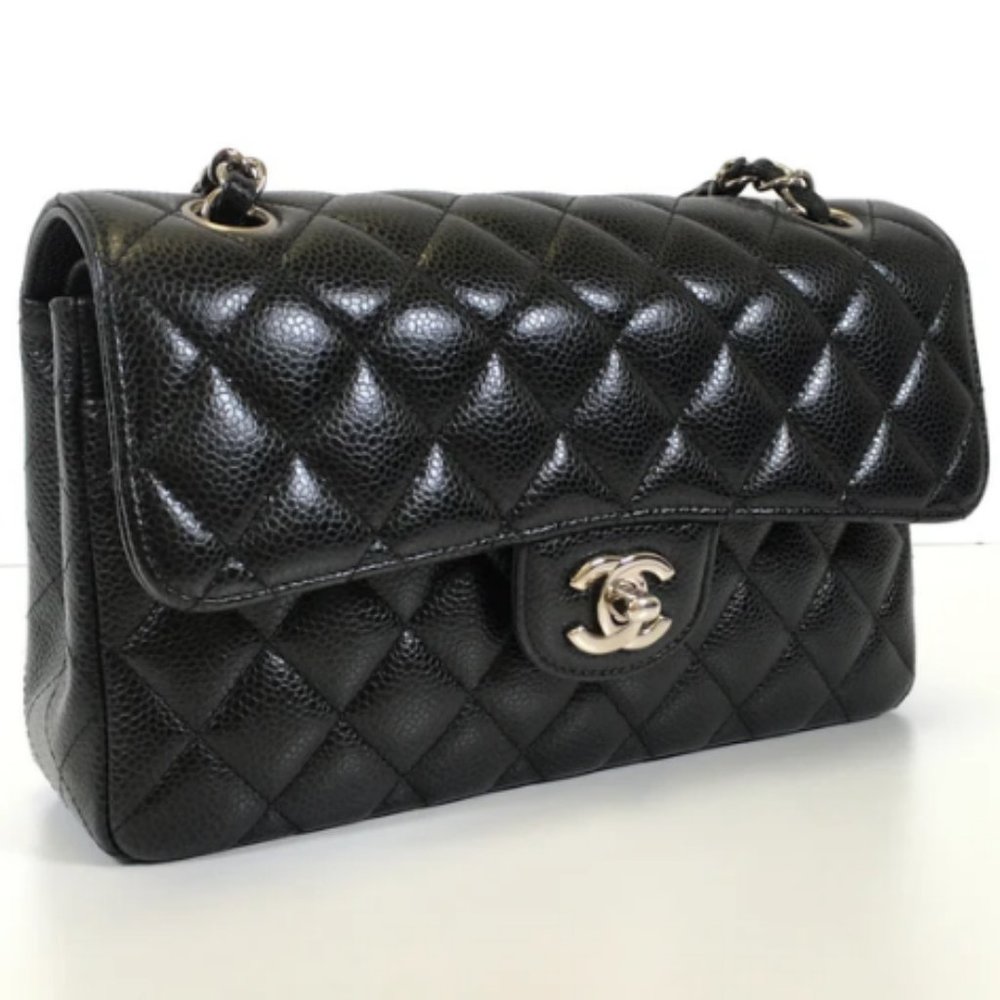 🌹SOLDAUTHENTIC CHANEL DOUBLE FLAP SMALL CLASSIC🌹 - Picture 1 of 10